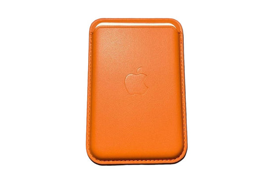 Leather Wallet Orange