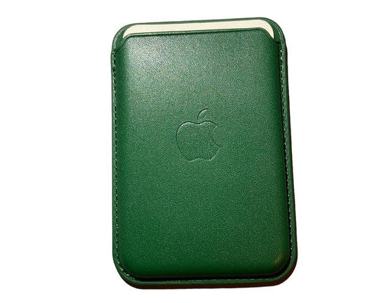 Leather Wallet Verde Army