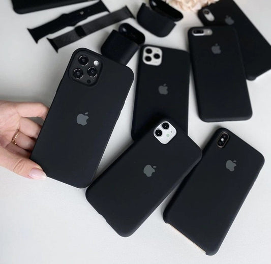 Husă iPhone Silicone Case Black