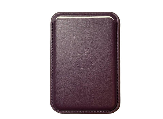 Leather Wallet Purple